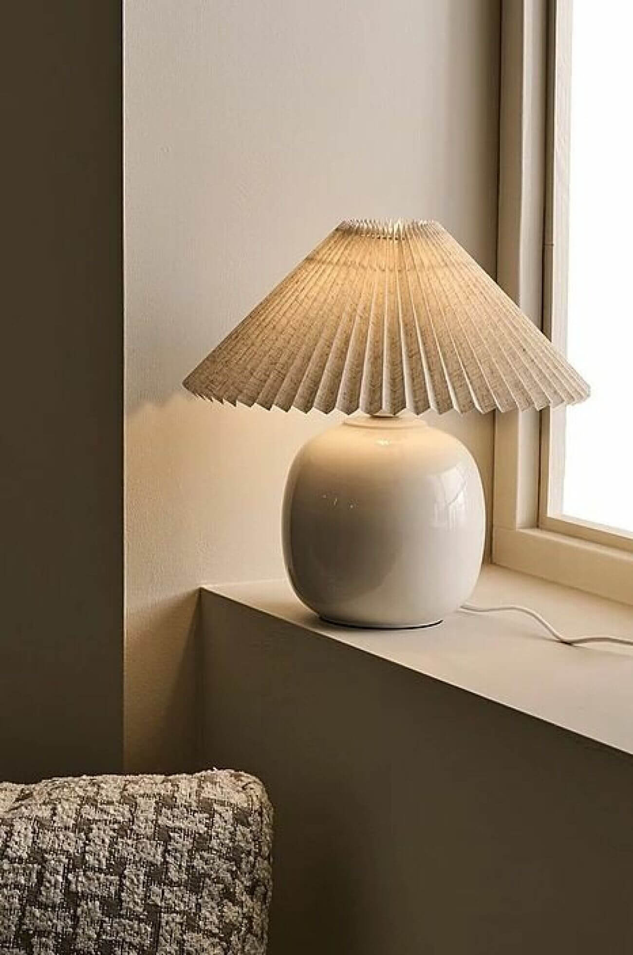 lampe beige