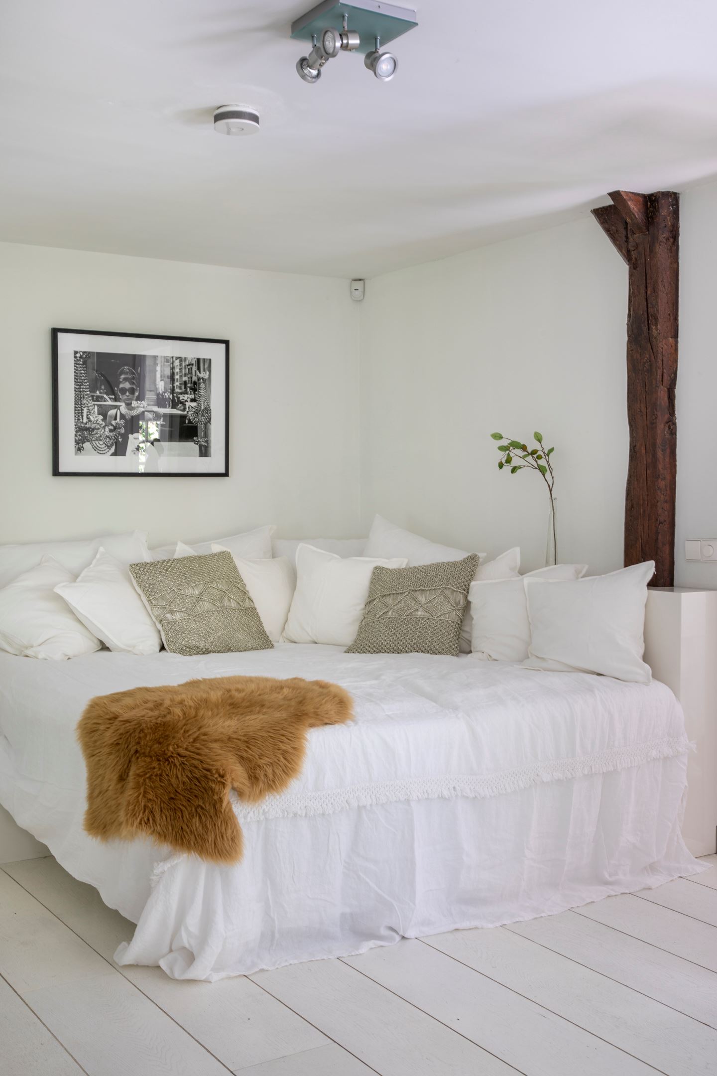 chambre décoration blanche