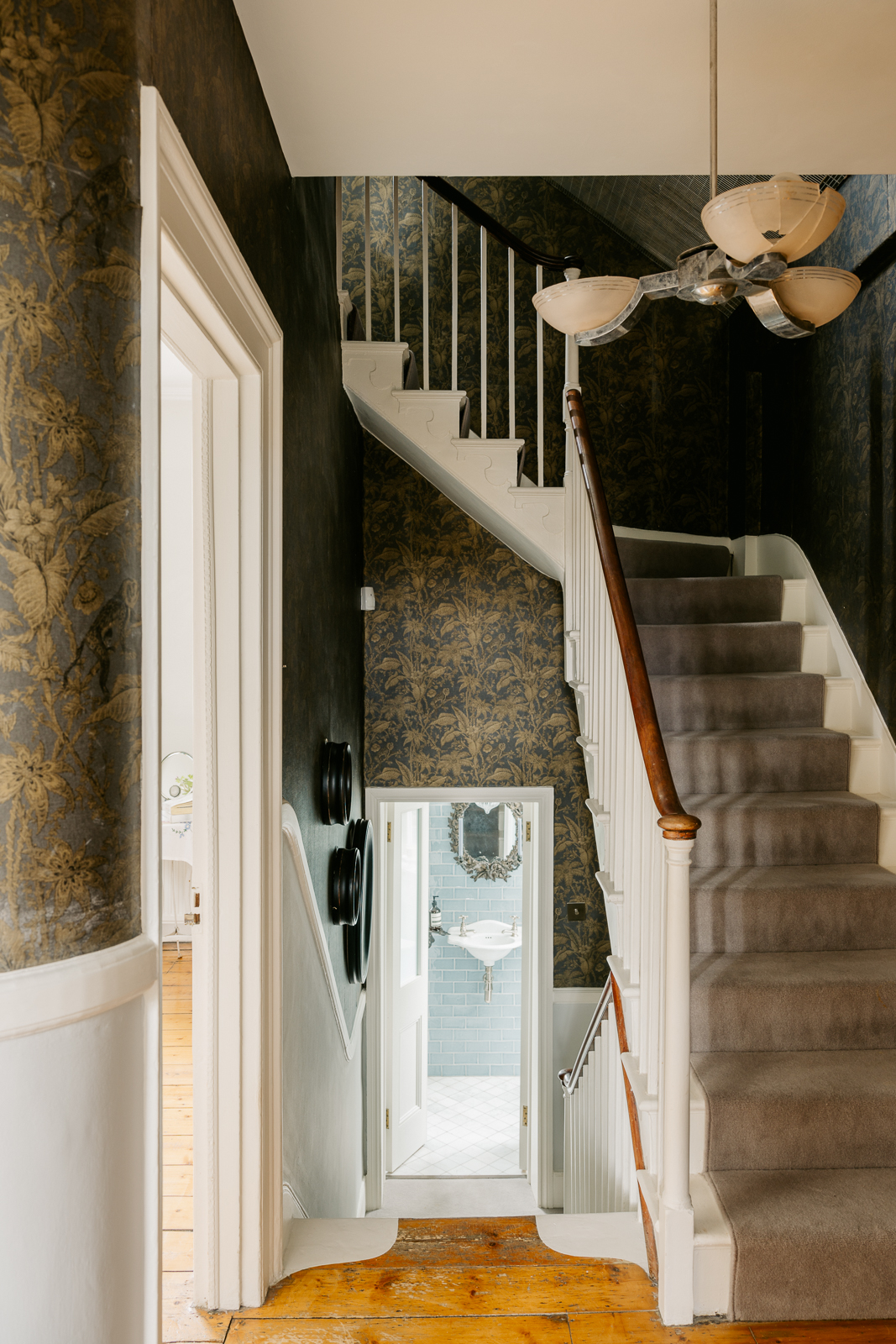 escalier papier-peint décoration vintage escalier papier-peint décoration vintage