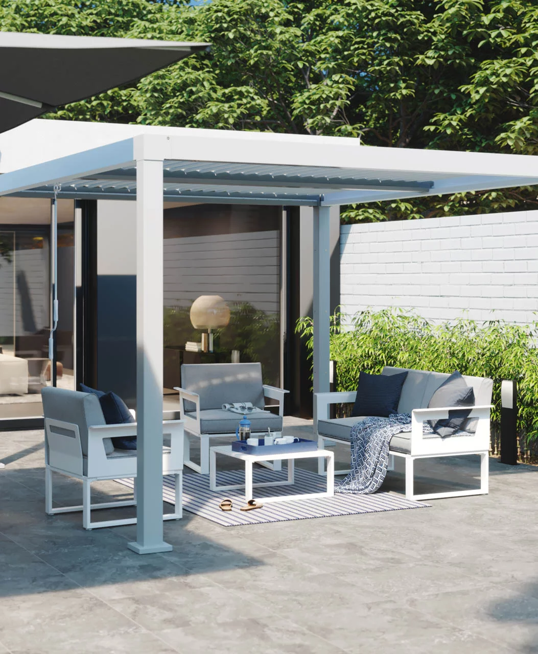 terrasse avec pergola bioclimatique terrasse avec pergola bioclimatique