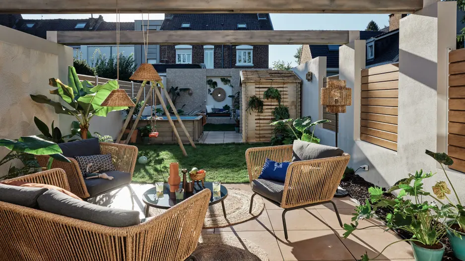 terrasse avec pergola poutres terrasse avec pergola poutres