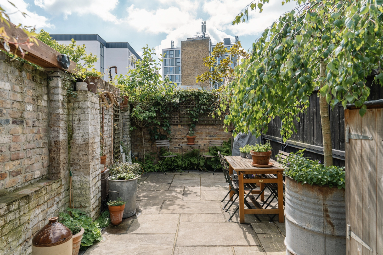 terrasse maison loft