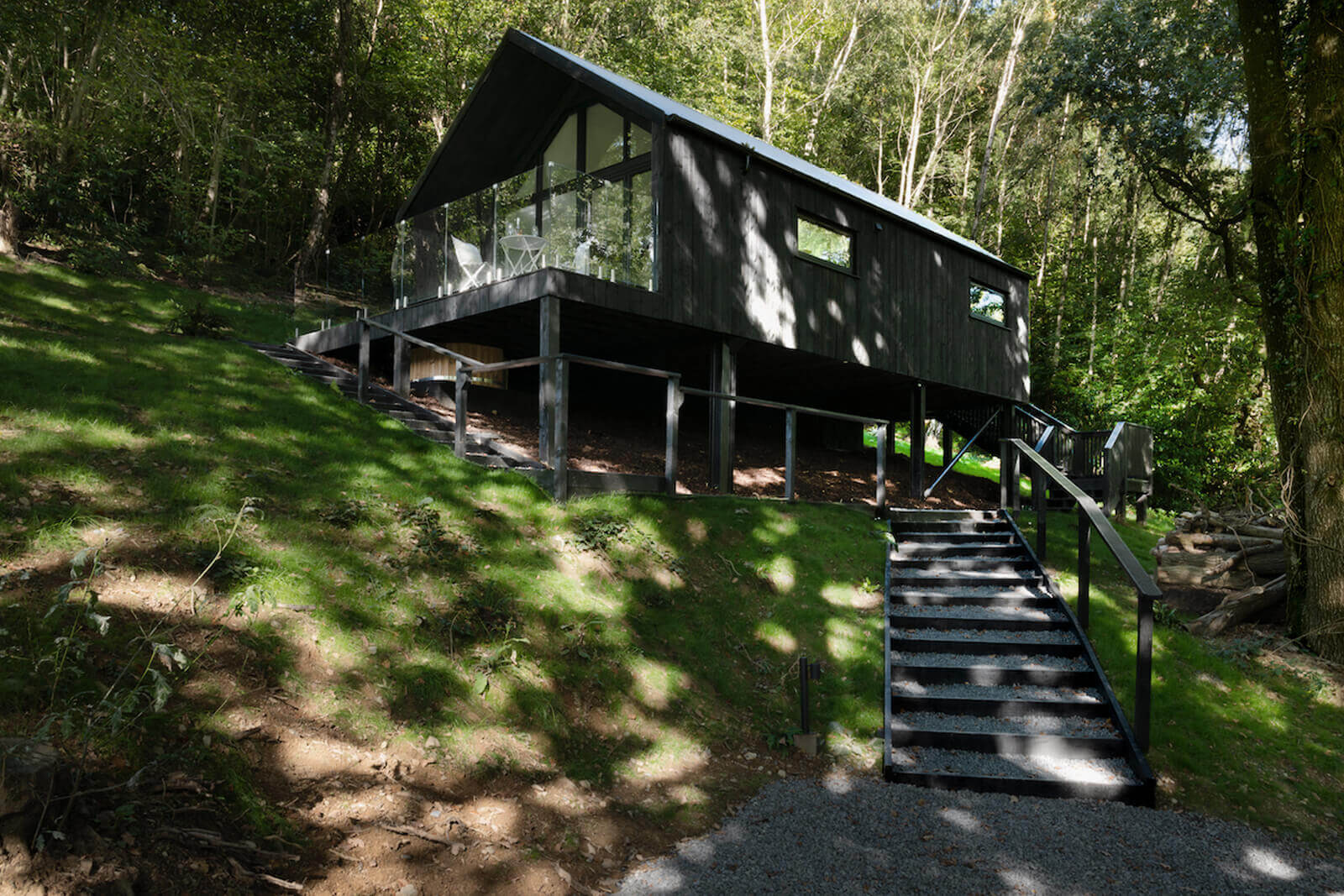 maison en bois noir maison en bois noir