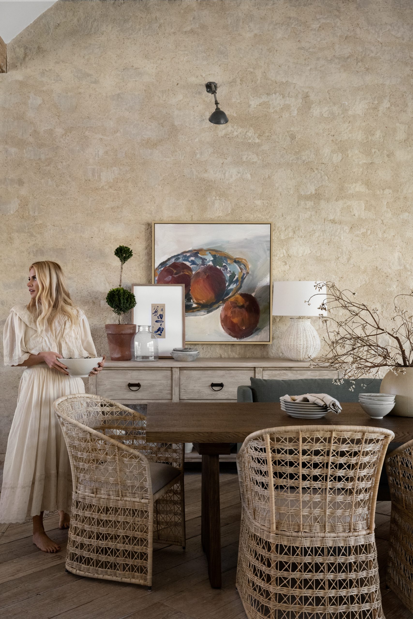 salle à manger mur de pierres décoration naturelle salle à manger mur de pierres décoration naturelle