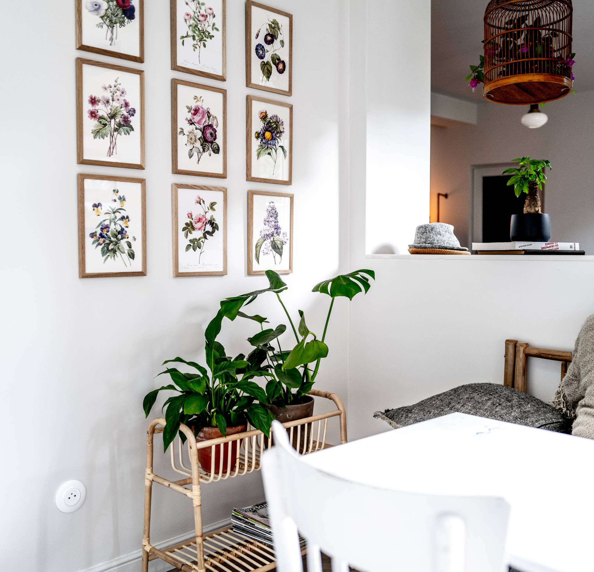 espace repas maison Normandie décoration campagne chic