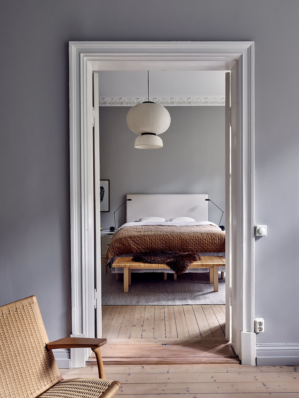chambre décoration grise et scandinave chambre décoration grise et scandinave