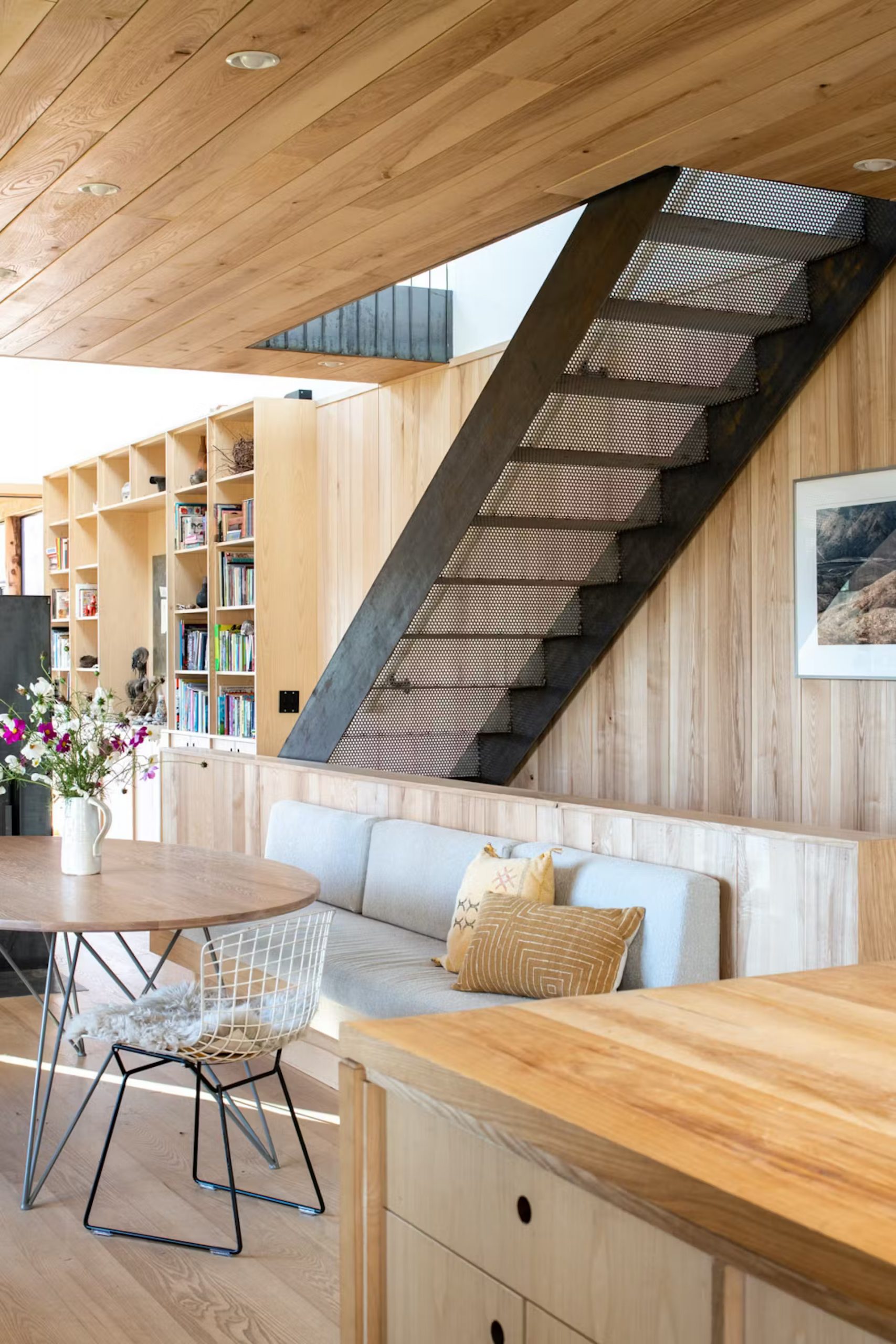 salle à manger maison contemporaine