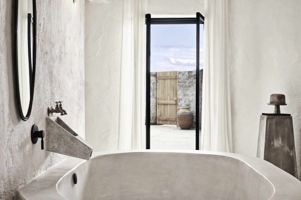 salle de bain décoration brute et minérale salle de bain décoration brute et minérale