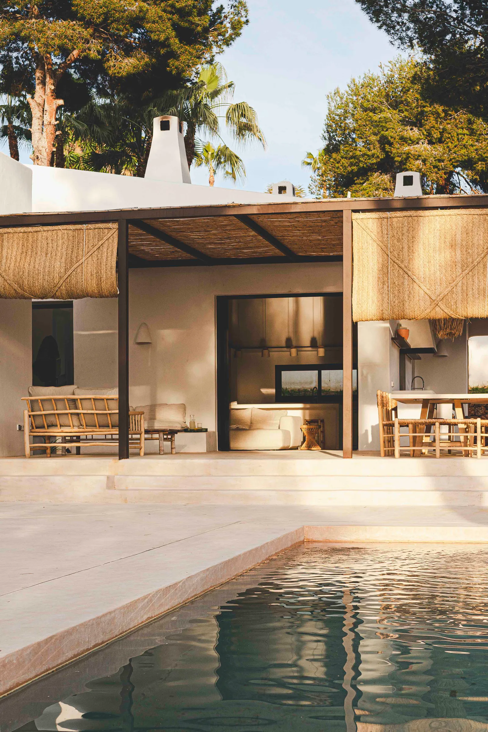 maison de plage avec piscine