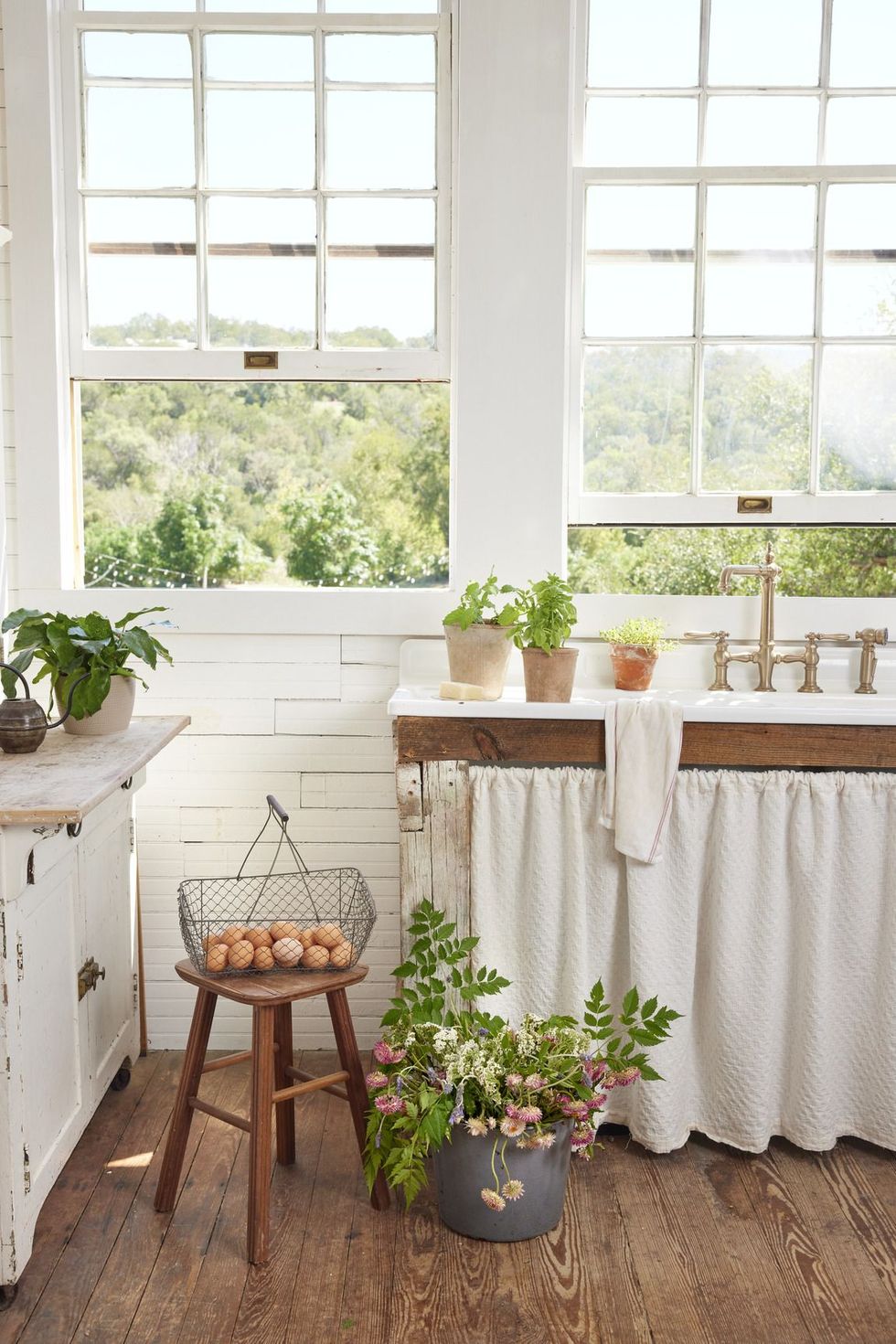 cuisine rustique blanche cuisine rustique blanche