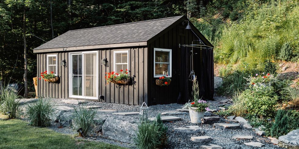 petite maison en bois