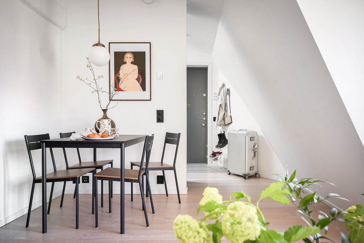 salon décoration design studio mansardé