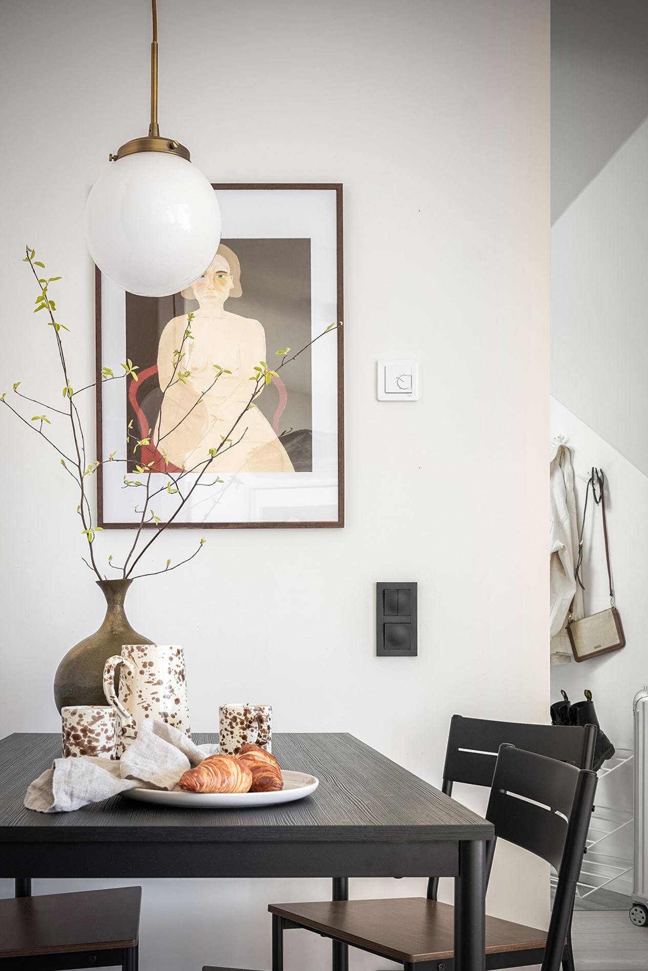 salon décoration design studio mansardé