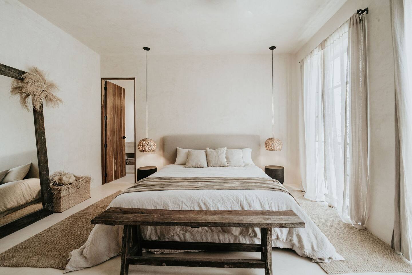 chambre décoration rustique chic