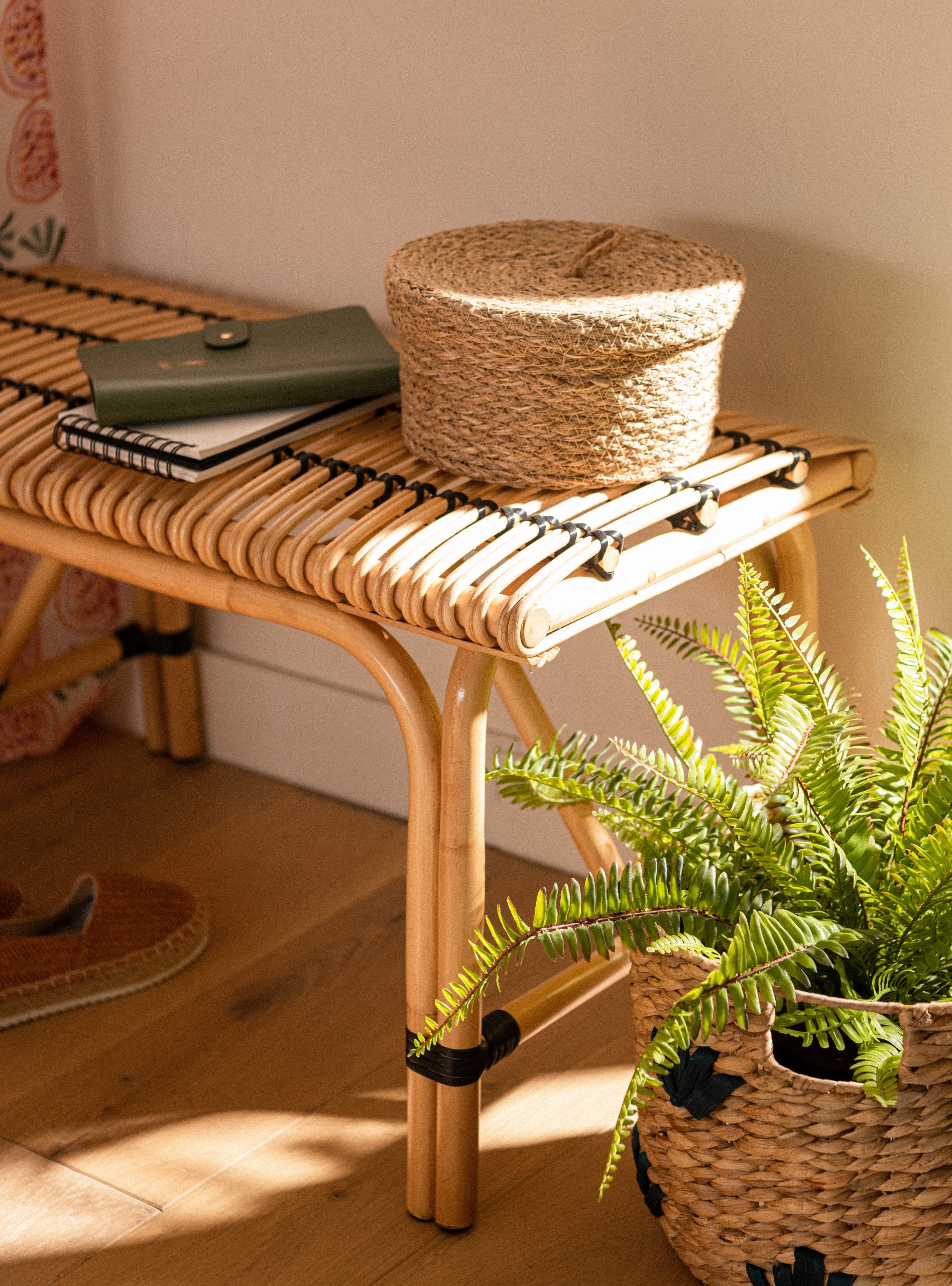 banc rotin Maisons du Monde collection Valencia banc rotin Maisons du Monde collection Valencia