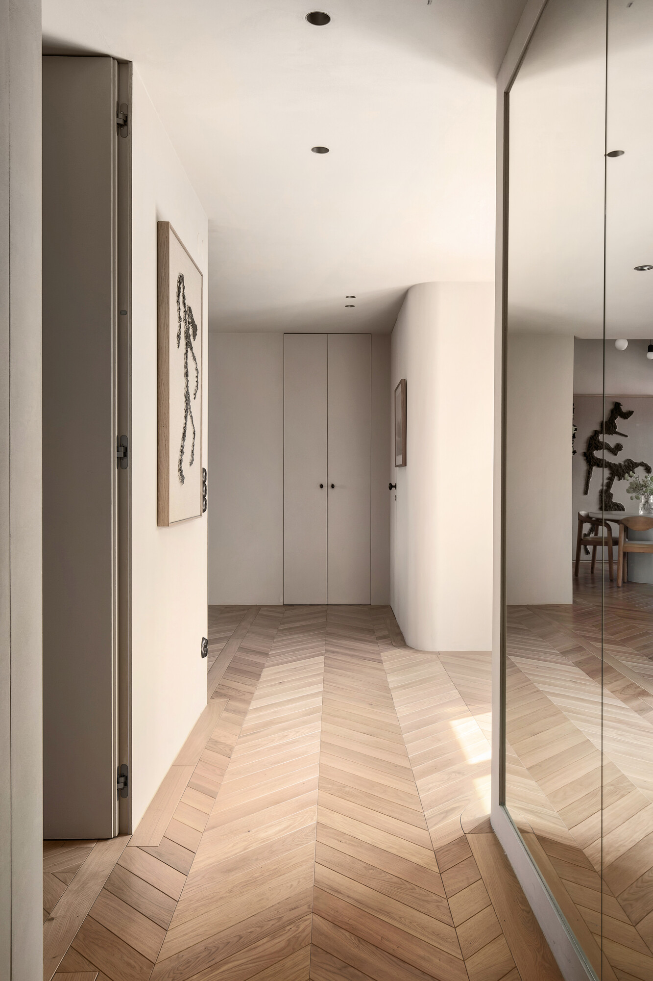 couloir avec placard miroir couloir avec placard miroir