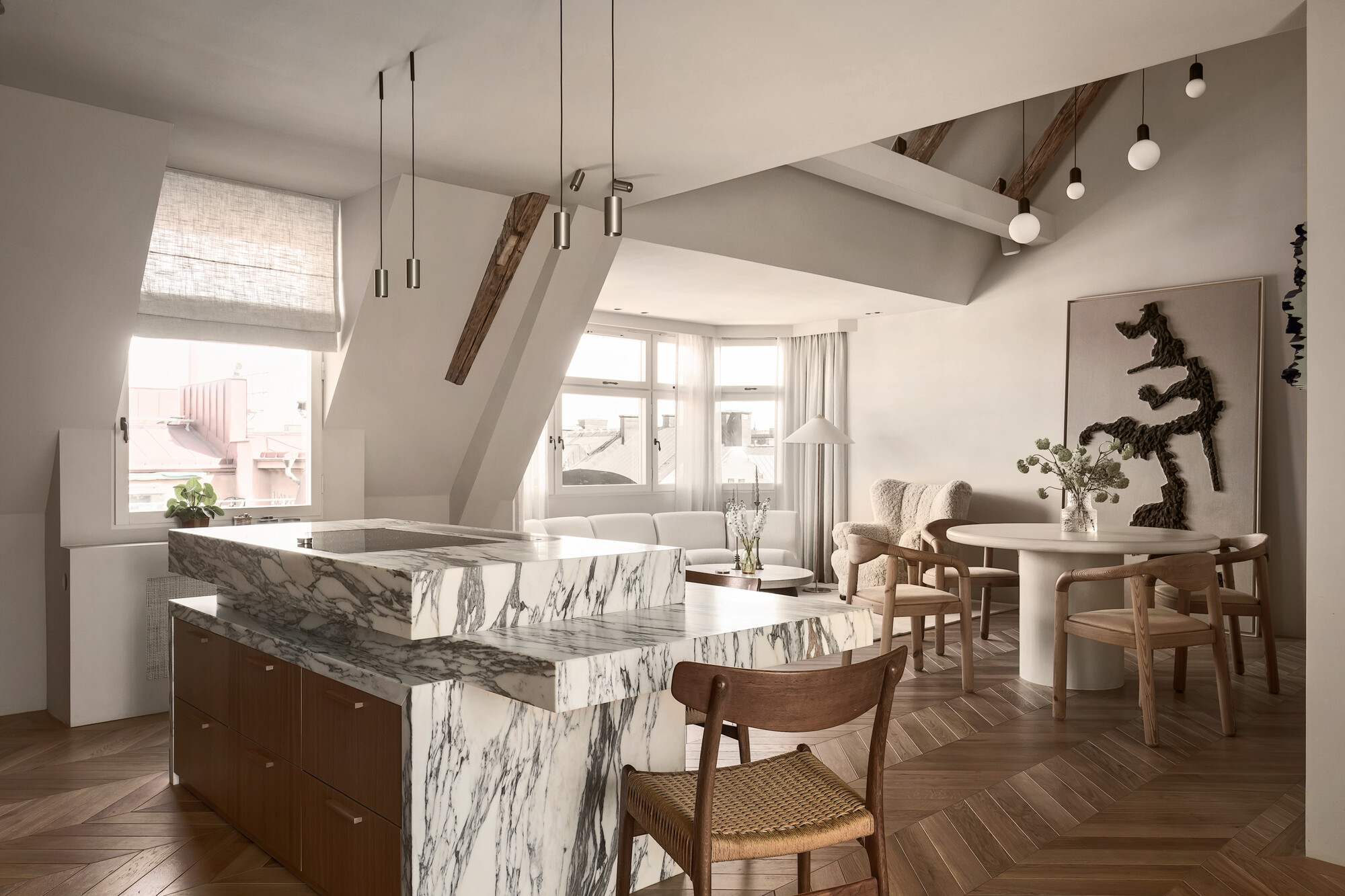 cuisine décoration design bois et marbre cuisine décoration design bois et marbre