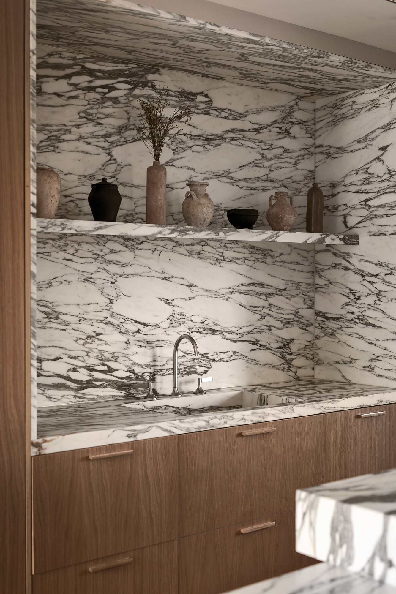 cuisine décoration design bois et marbre cuisine décoration design bois et marbre
