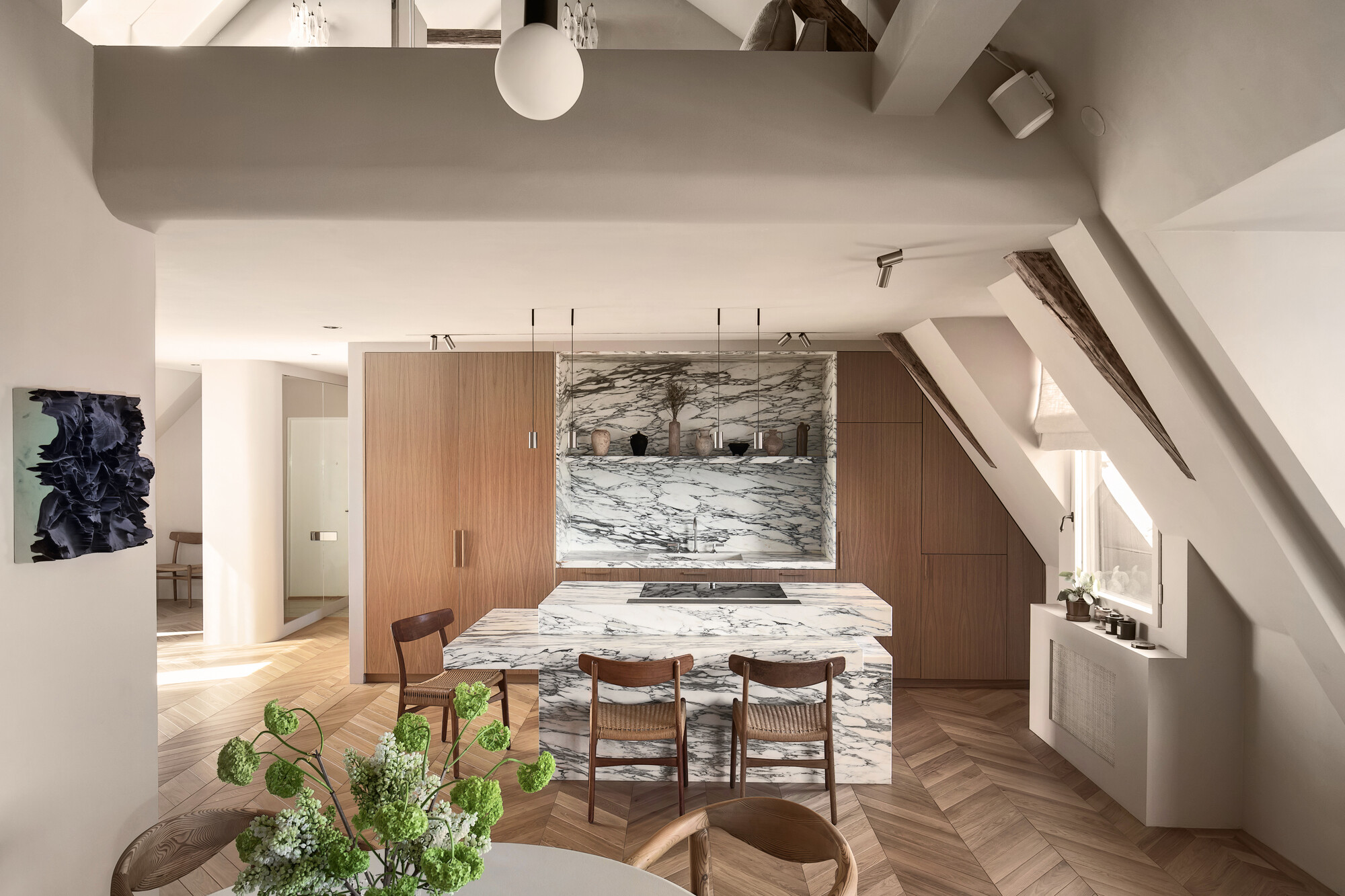 cuisine décoration design bois et marbre cuisine décoration design bois et marbre