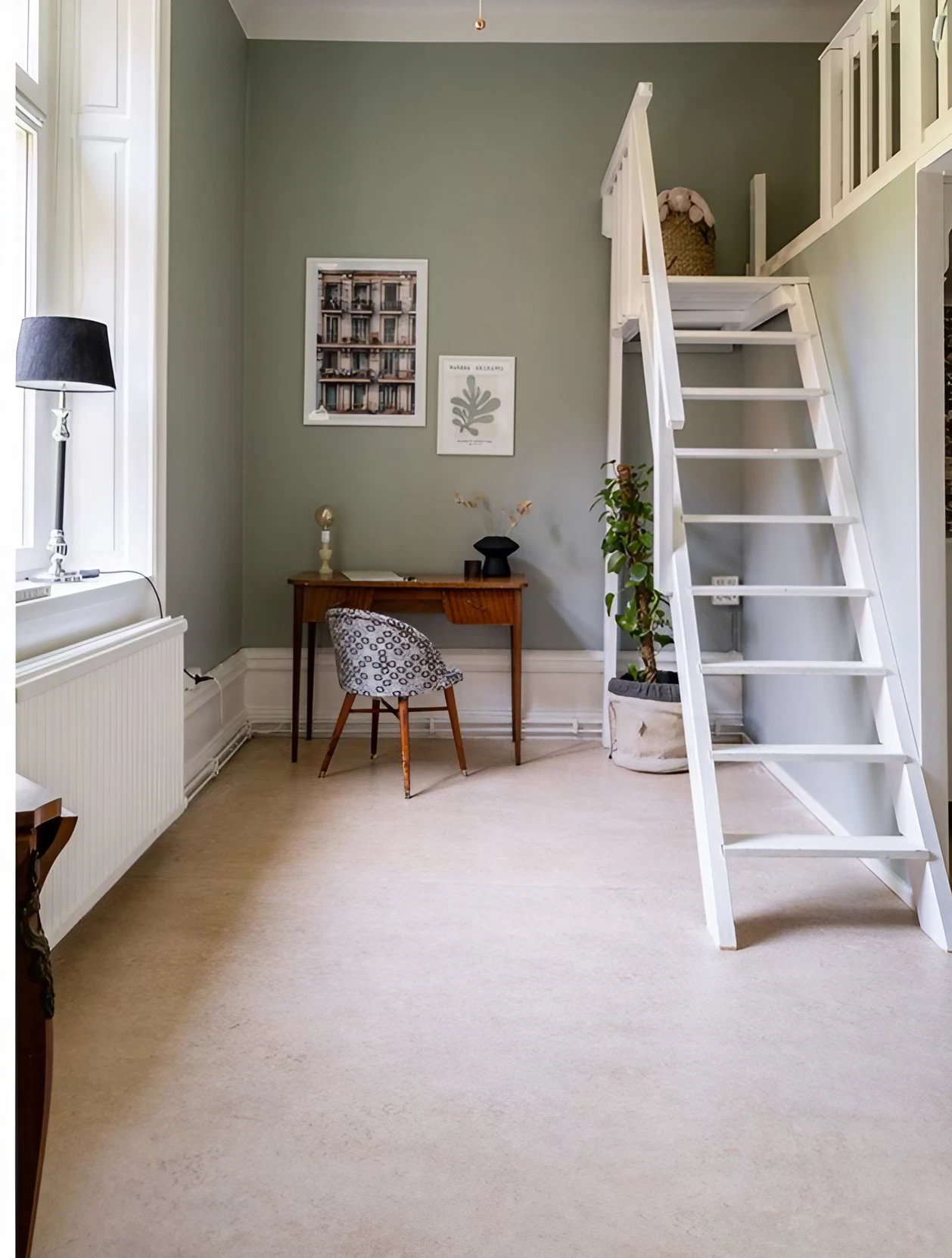chambre avec mezzanine