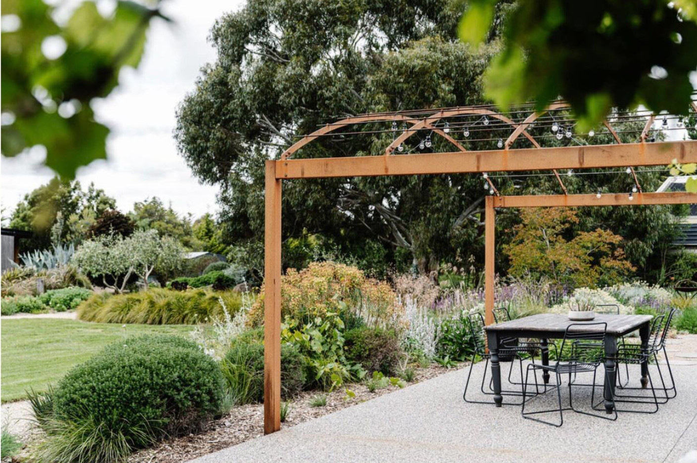 terrasse avec pergola acier terrasse avec pergola acier