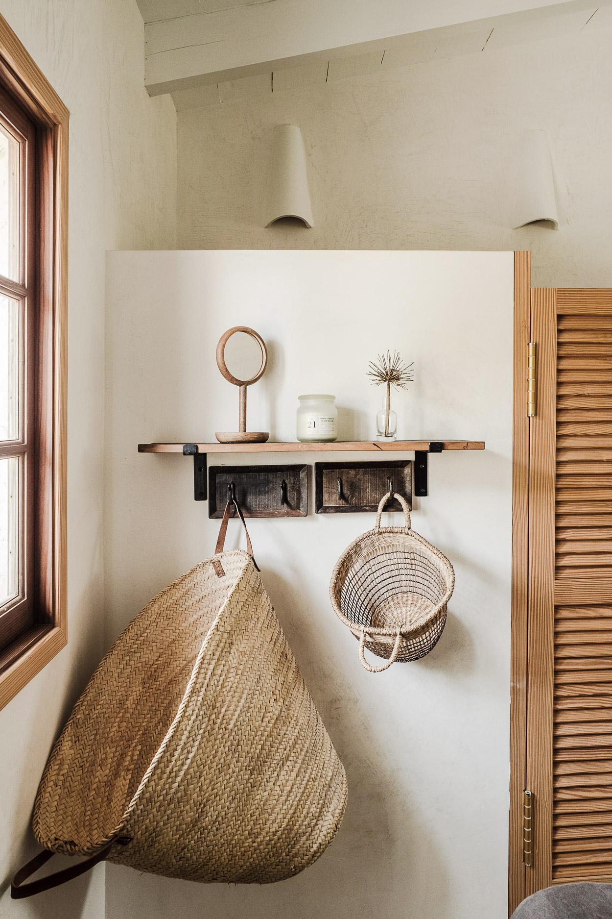 salle de bain rustique chic