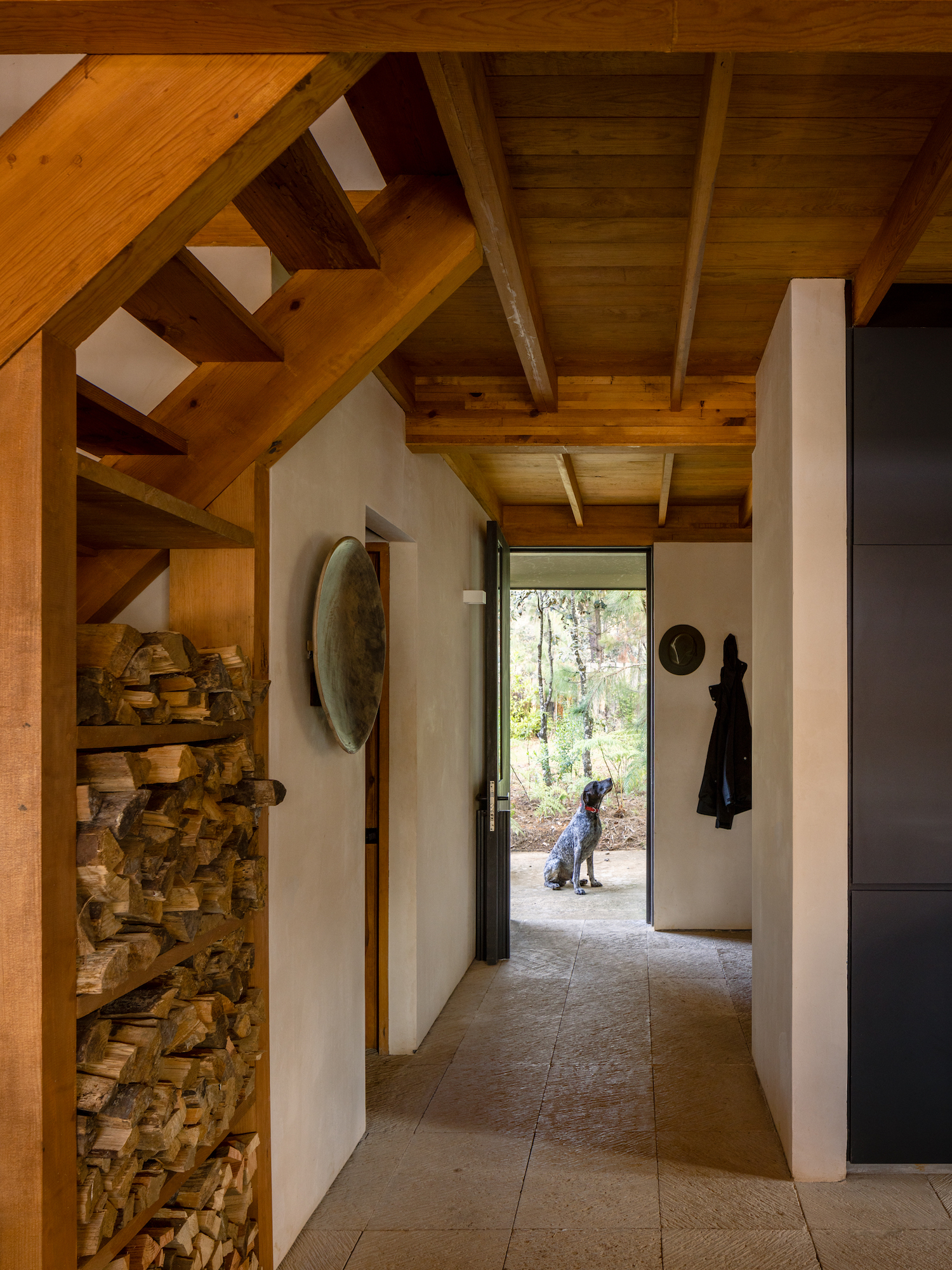 entrée maison A-Frame entrée maison A-Frame