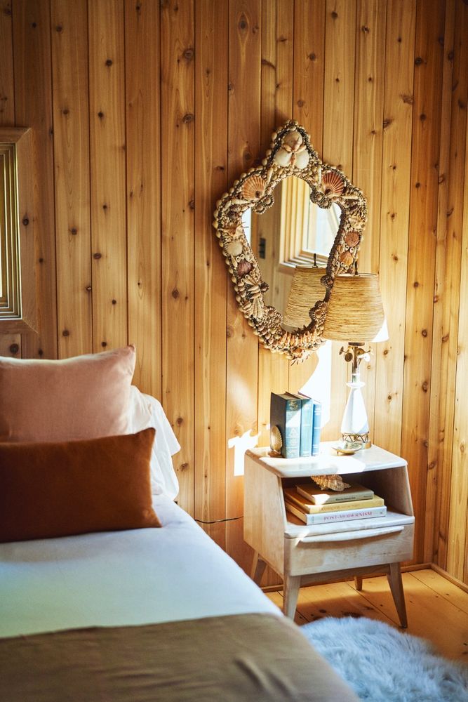 chambre maison en bois