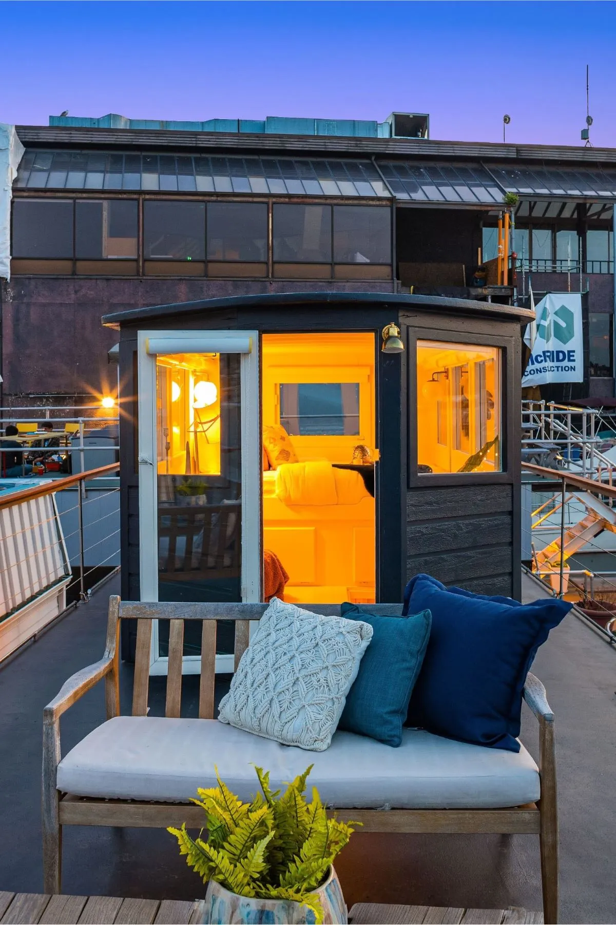 houseboat petite maison 46m2 avec terrasse Seattle