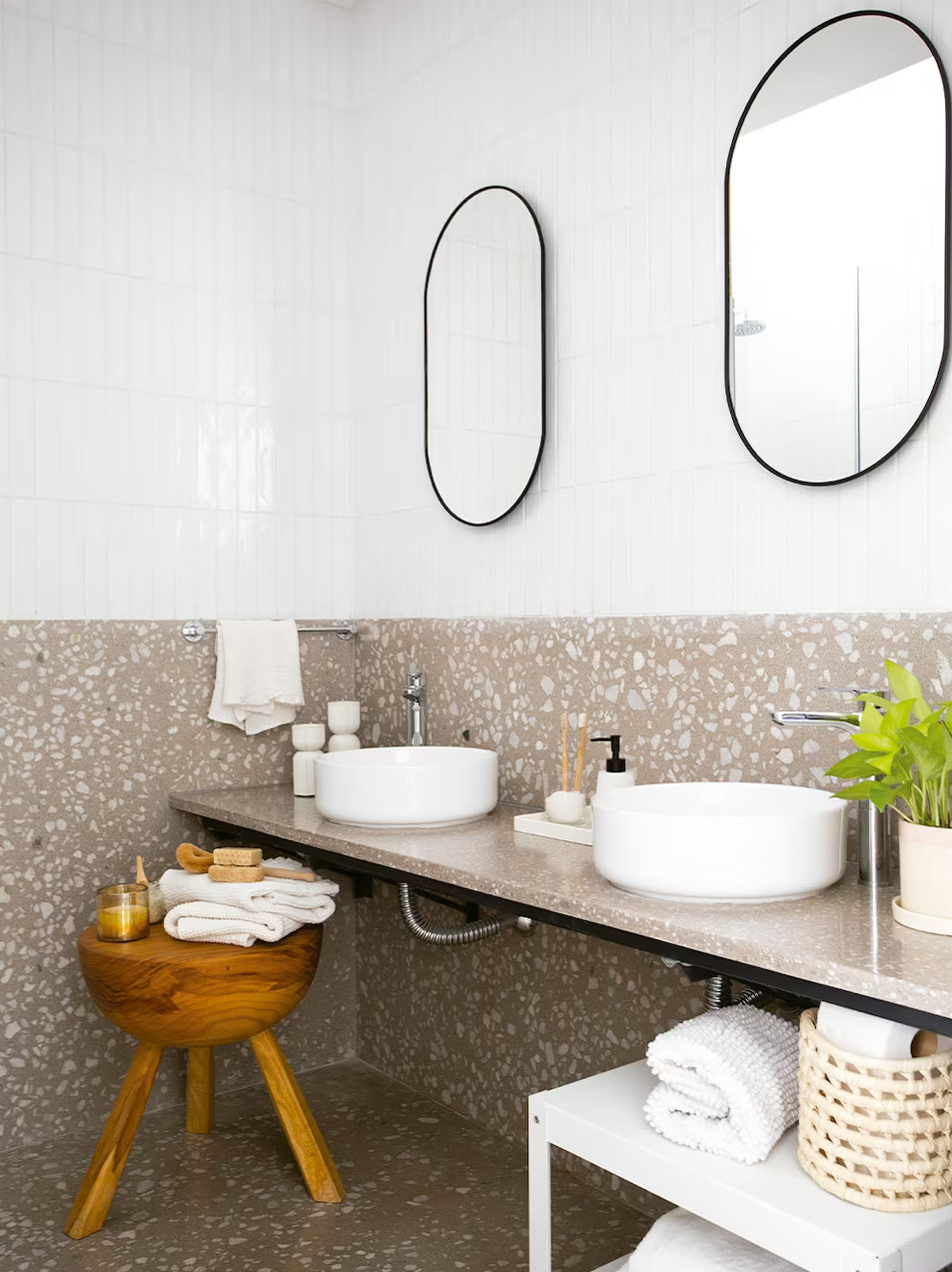 salle de bain design terrazzo salle de bain design terrazzo
