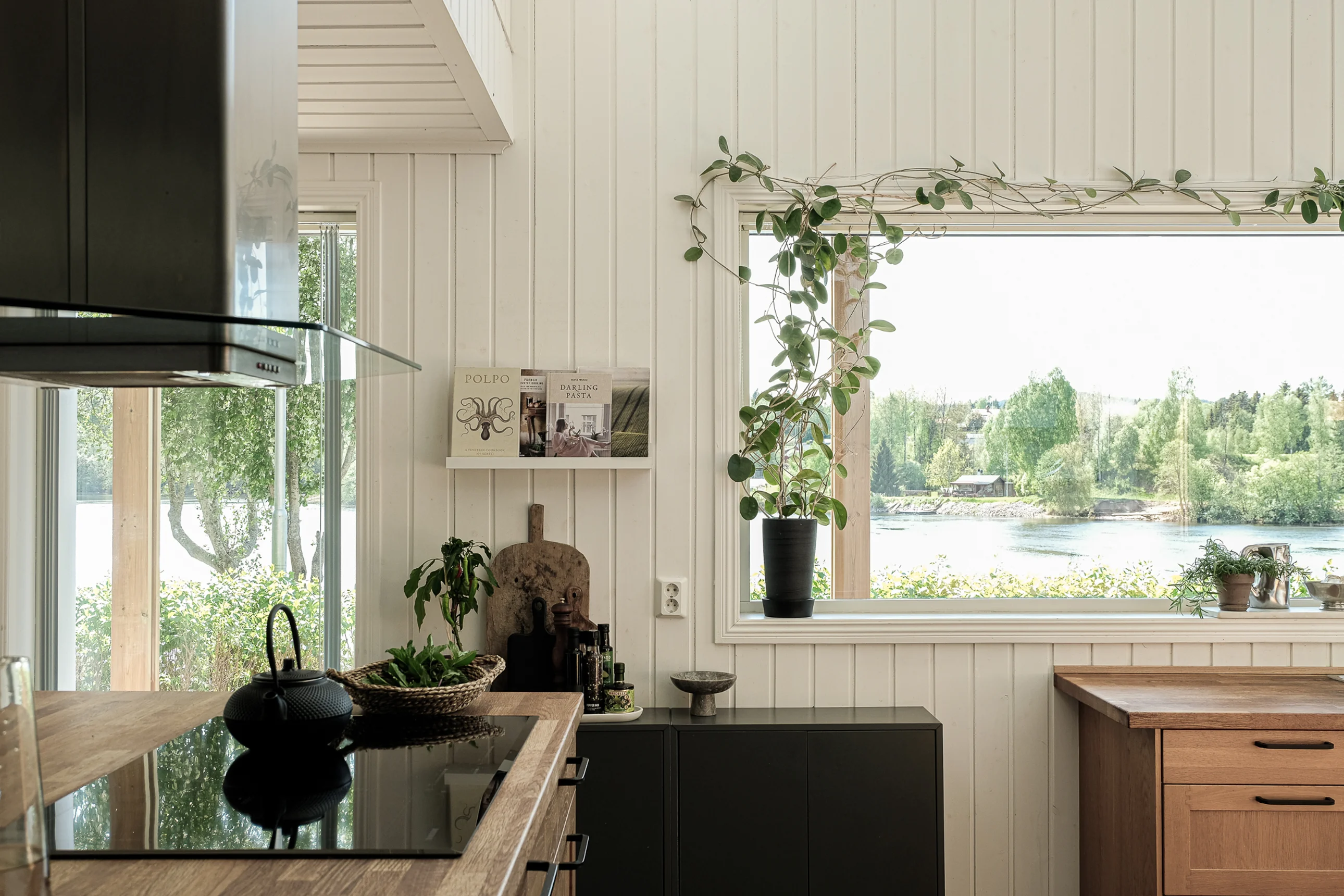 cuisine double hauteur maison en bois décoration scandinave cuisine double hauteur maison en bois décoration scandinave