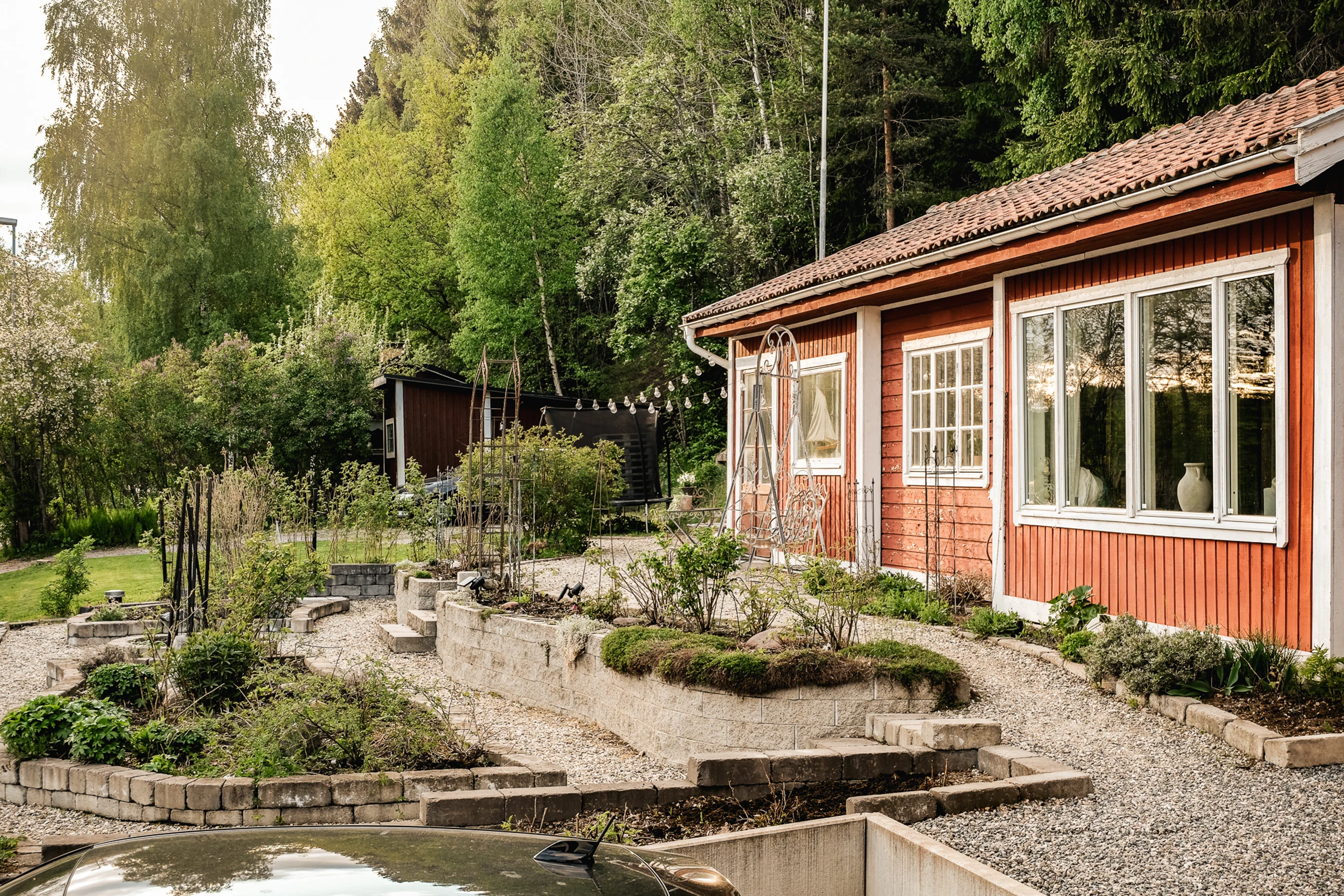 maison en bois rouge Suède maison en bois rouge Suède