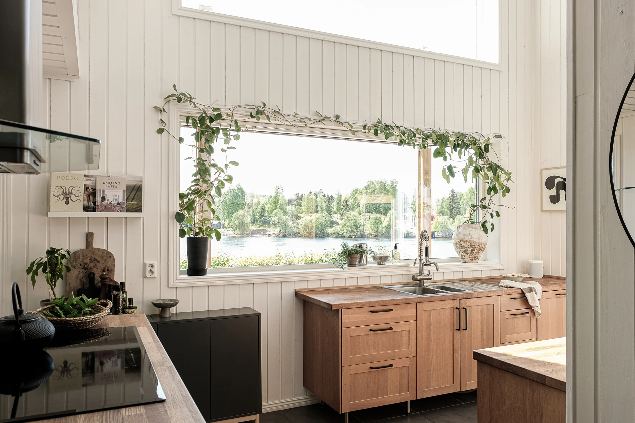 cuisine bois avec vue cuisine bois avec vue