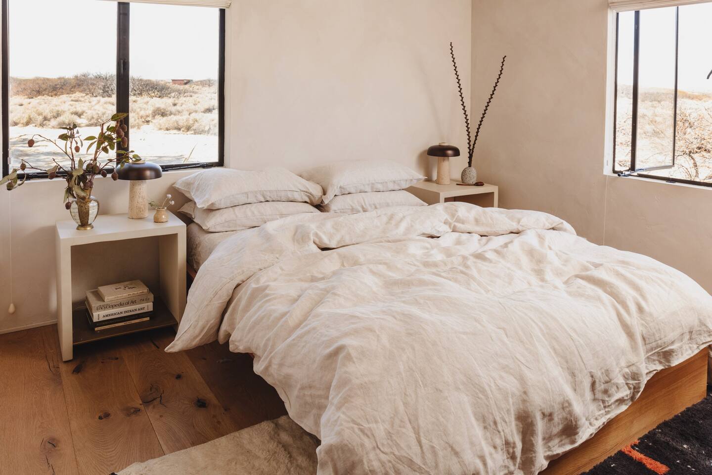 chambre draps en lin