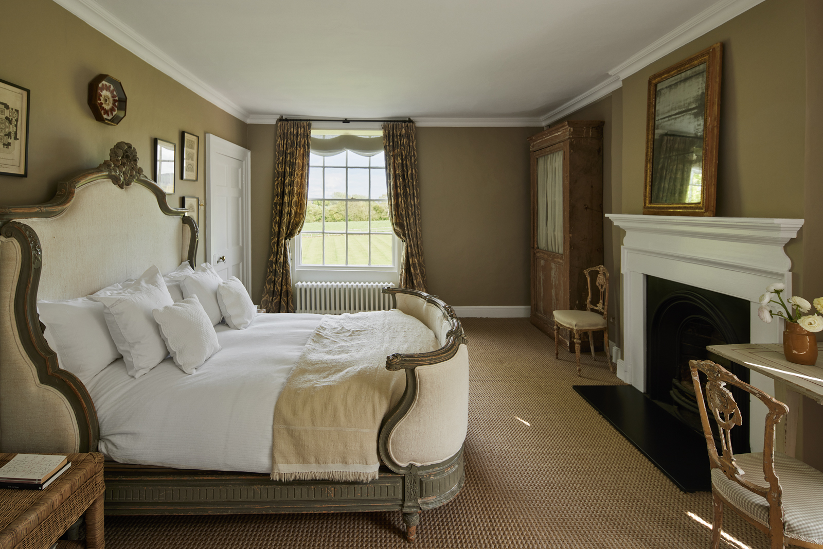 chambre classique chic maison géorgienne rénovée chambre classique chic maison géorgienne rénovée