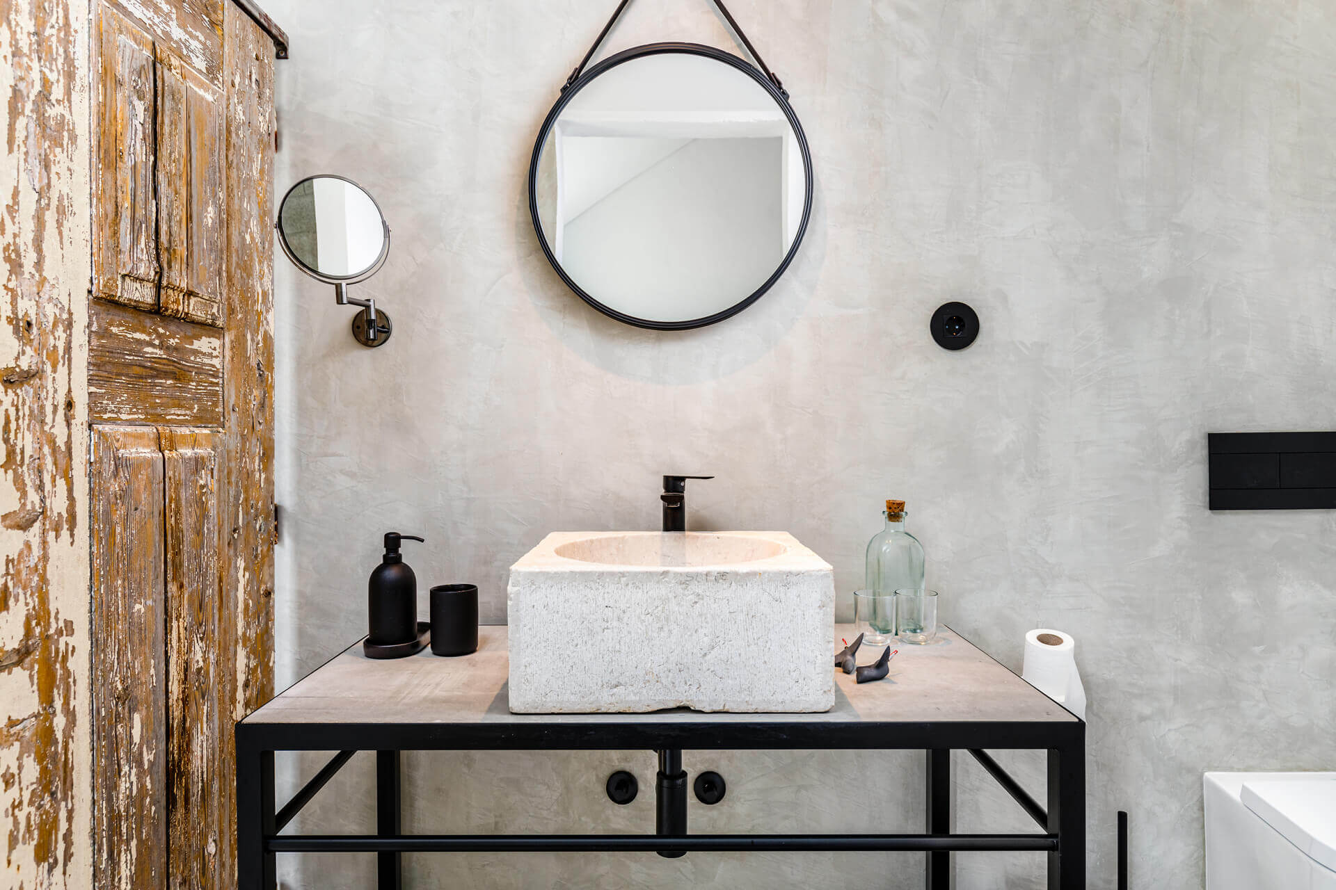 salle de bain néo rustique salle de bain néo rustique