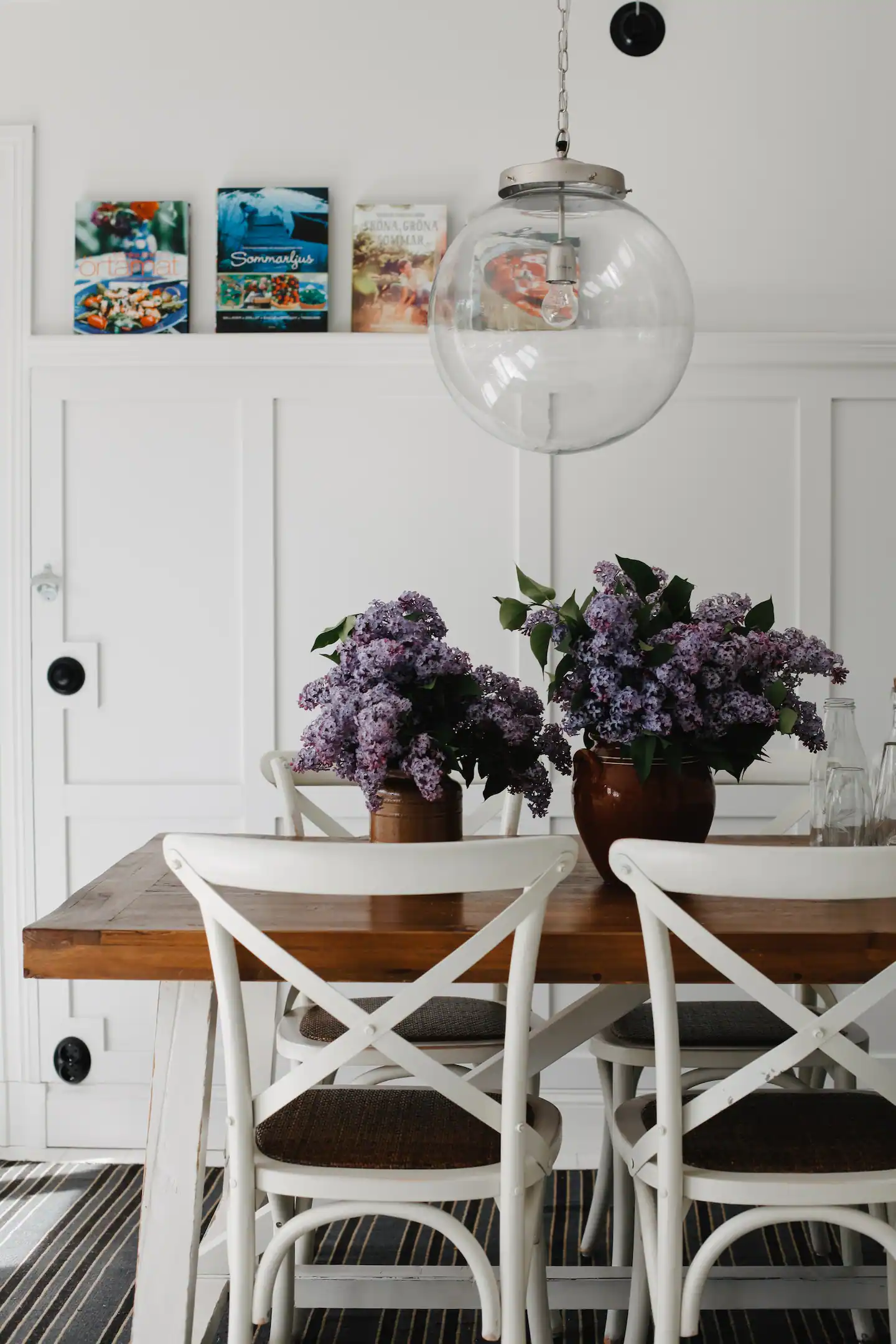 salle à manger décoration rustique chic