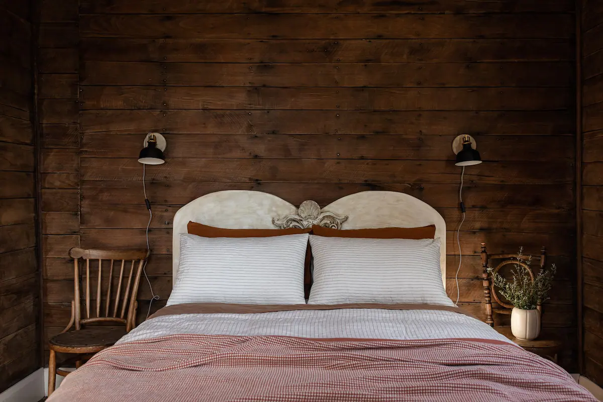 chambre mur bois décoration rustique chic chambre mur bois décoration rustique chic