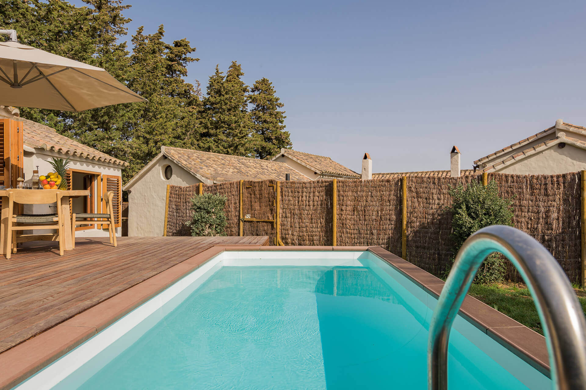 piscine clôture brandes