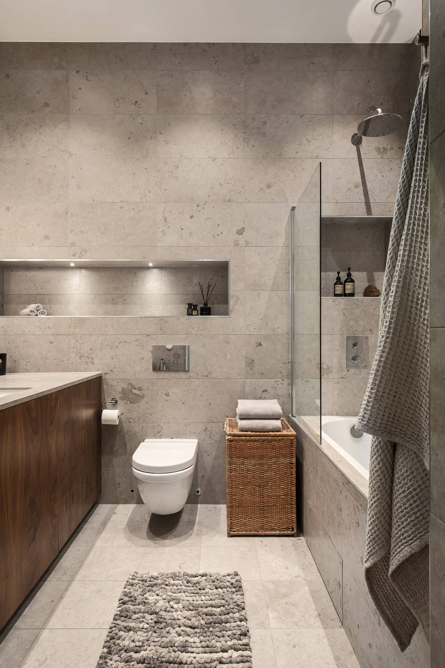 salle de bain grise en pierre salle de bain grise en pierre