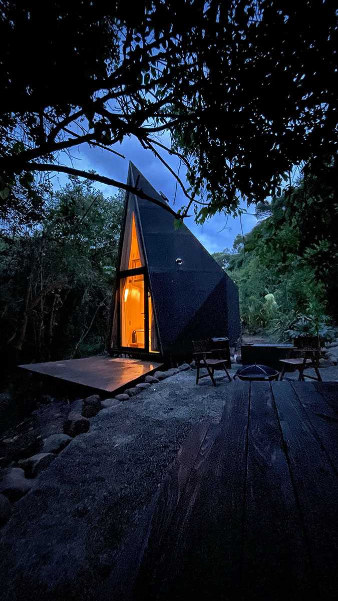 maison A-Frame 25m2 maison A-Frame 25m2