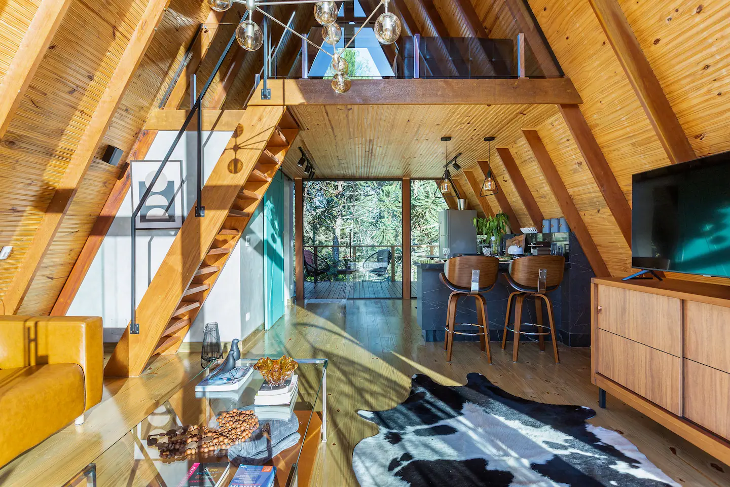 salon maison A-Frame salon maison A-Frame