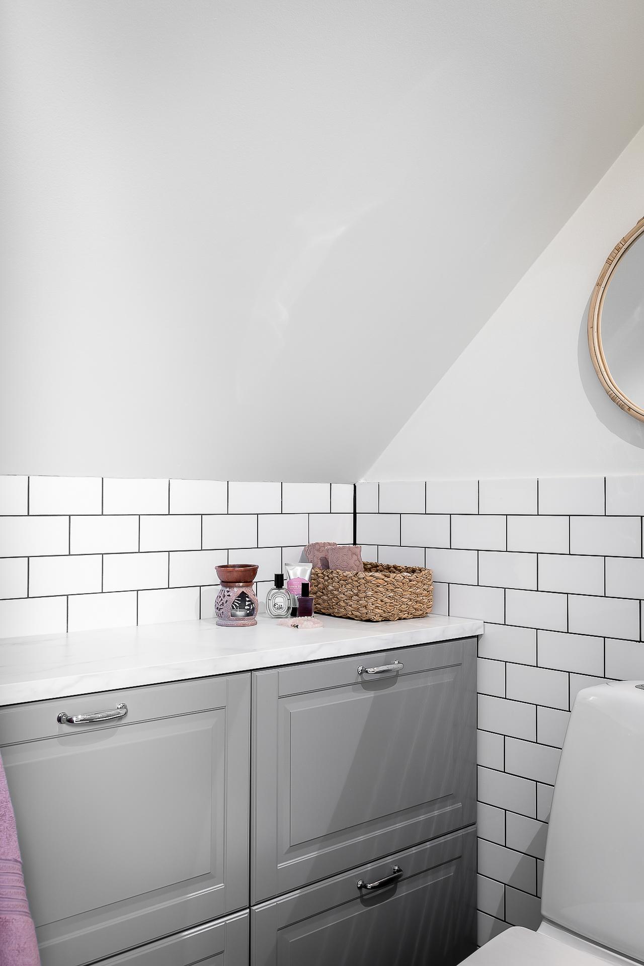 salle de bain IKEA studio 24m2 décoration scandinave salle de bain IKEA studio 24m2 décoration scandinave