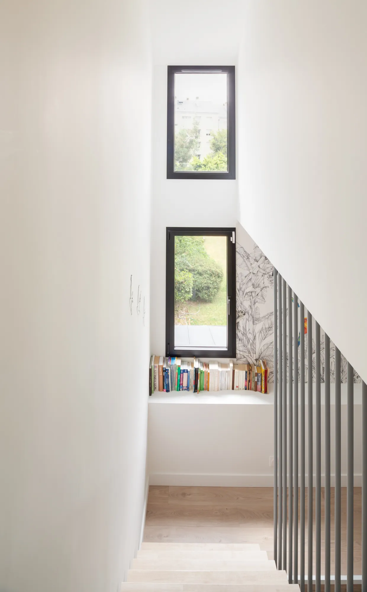 escalier en bois