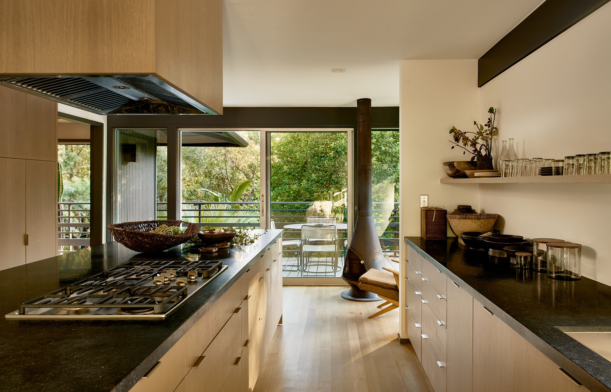 cuisine bois maison contemporaine cuisine bois maison contemporaine