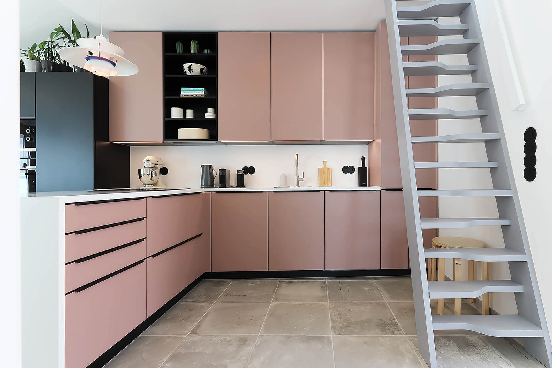 cuisine rose design ouverte cuisine rose design ouverte