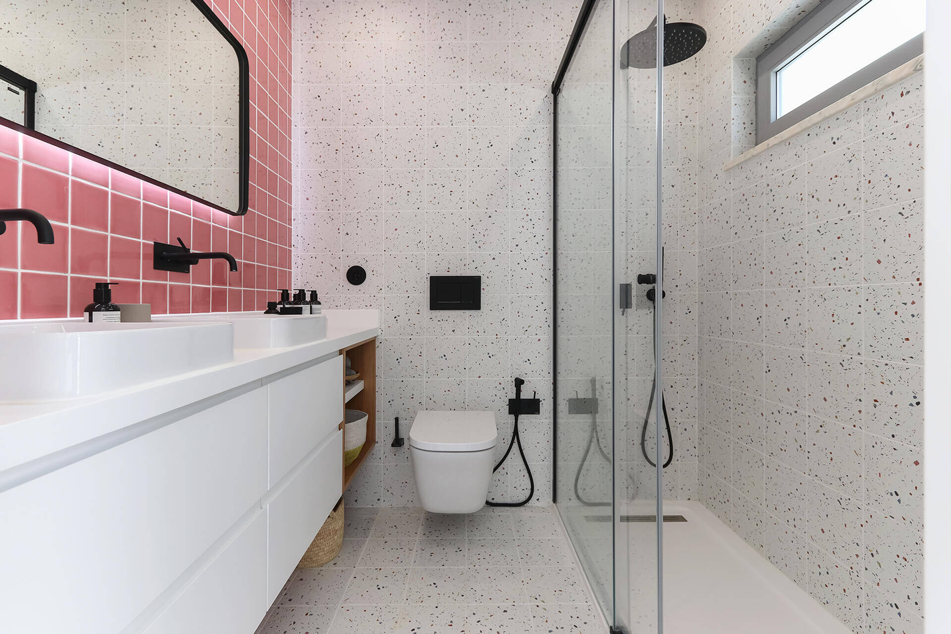salle de bain design rose maison Portugal salle de bain design rose maison Portugal