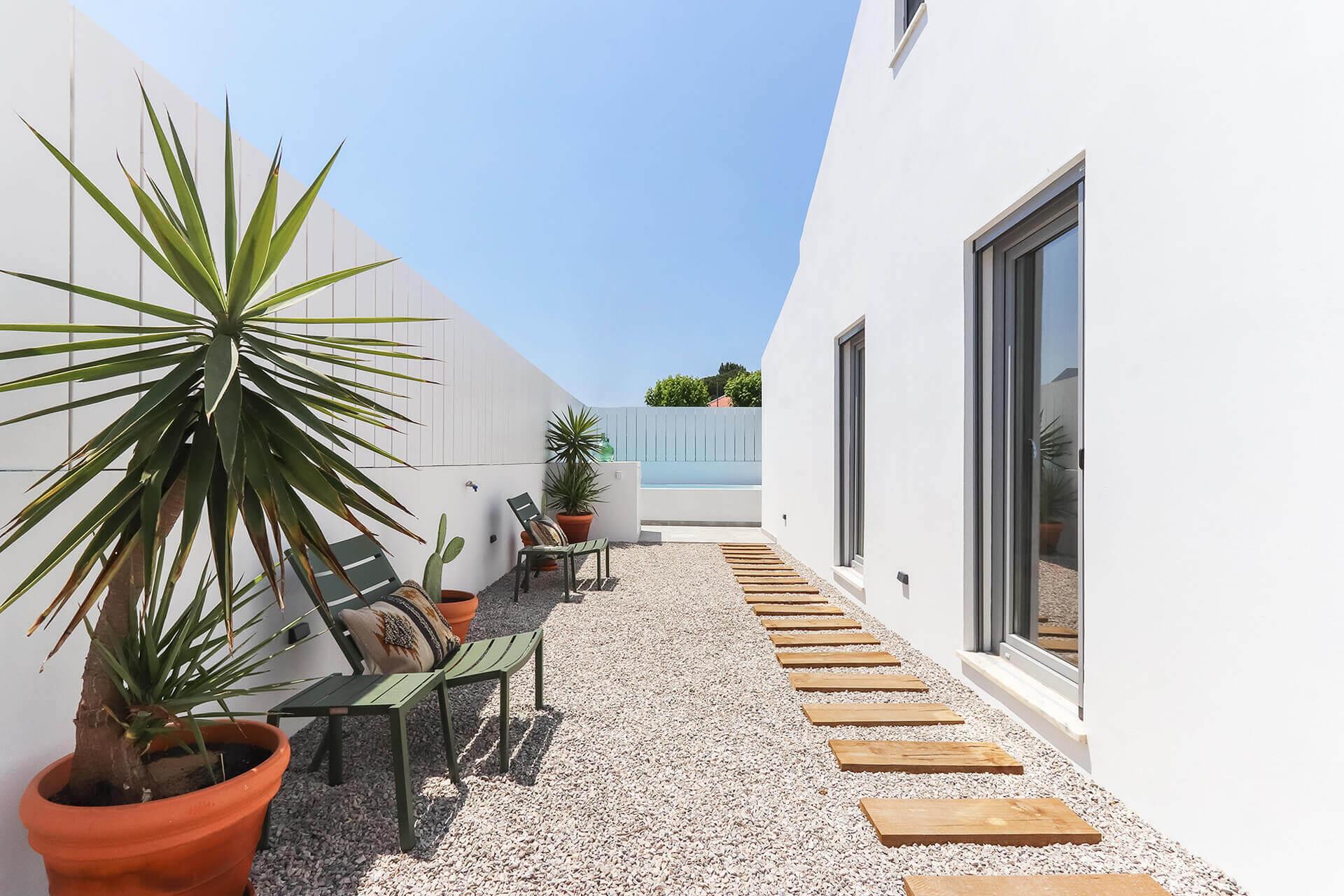 terrasse gravillonnée terrasse gravillonnée