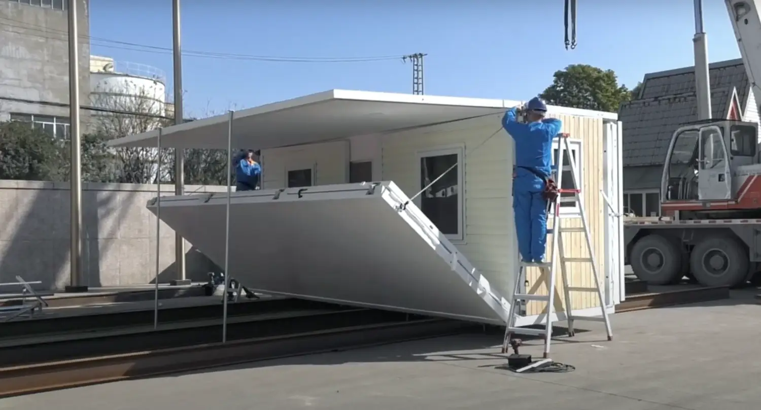 mini maison préfabriquée pliable 40m2 mini maison préfabriquée pliable 40m2