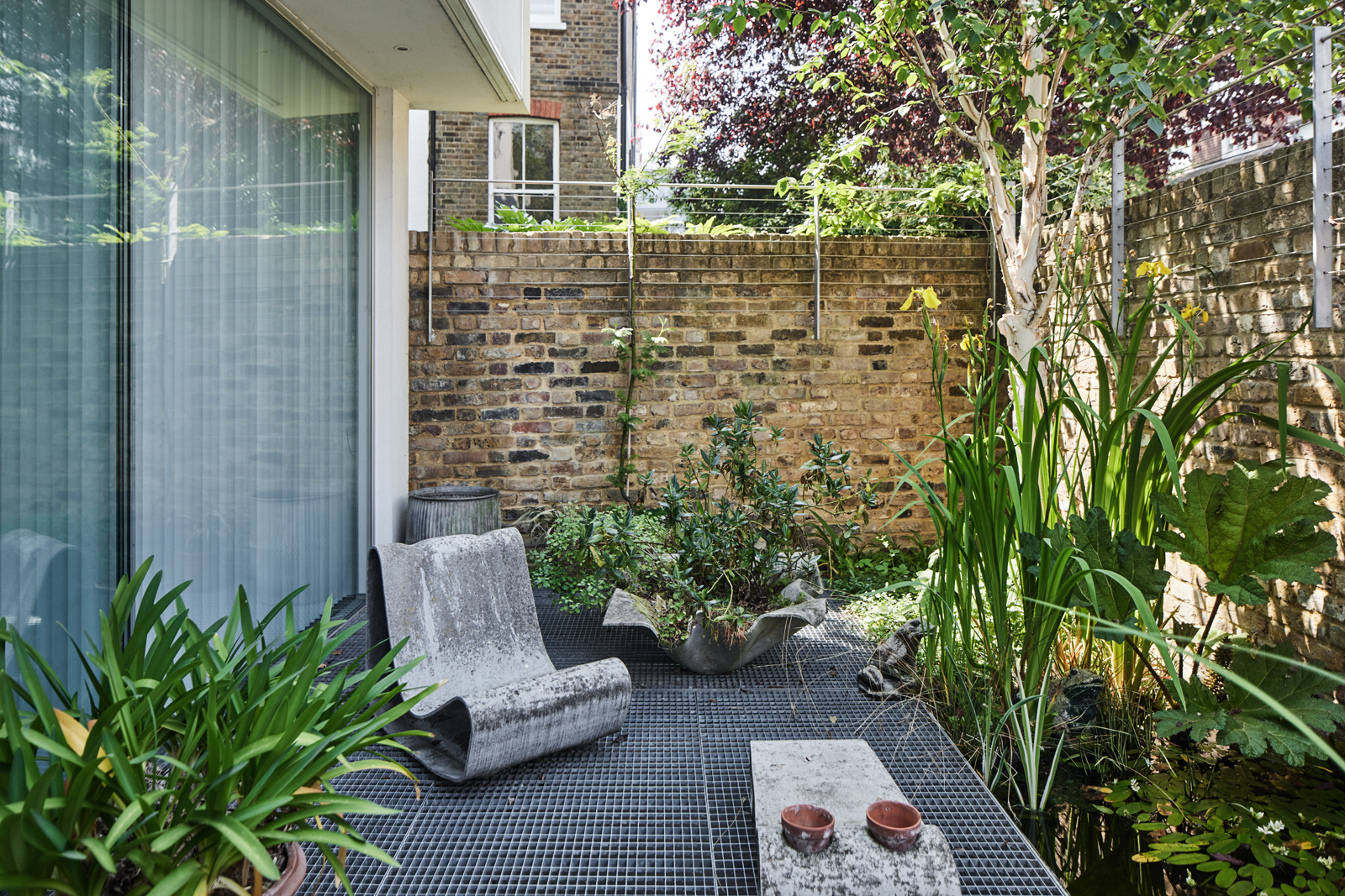 terrasse maison contemporaine